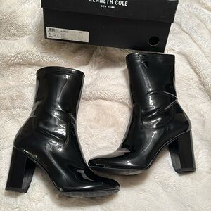 New patten leather boots- Calf height